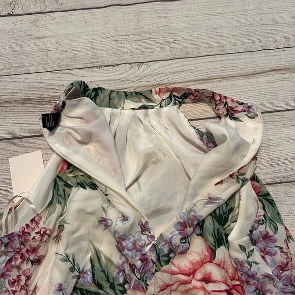 Forever 21 Floral Print Halter Blouse - Picture 6 of 8